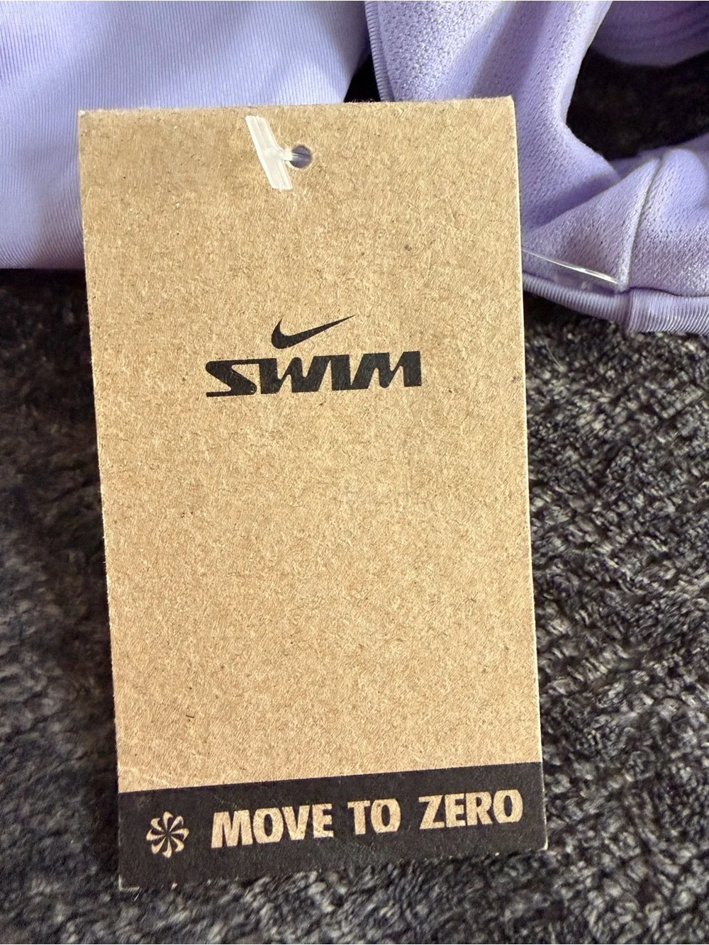 Nike Swim Bikini Bottoms in Light Lavender